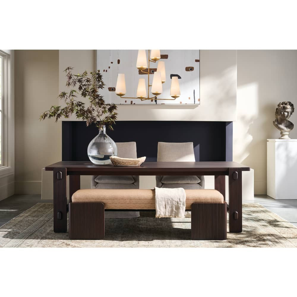 Kindred Rectangle Dining Table - Mahogany Top