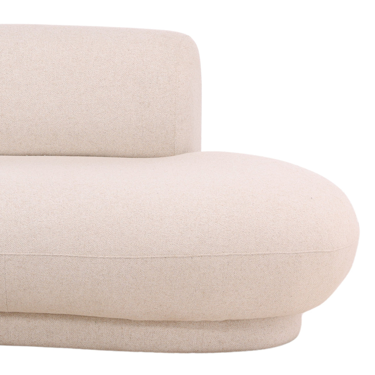 Lake Chaise Sectional - Cream / Right Facing Chaise