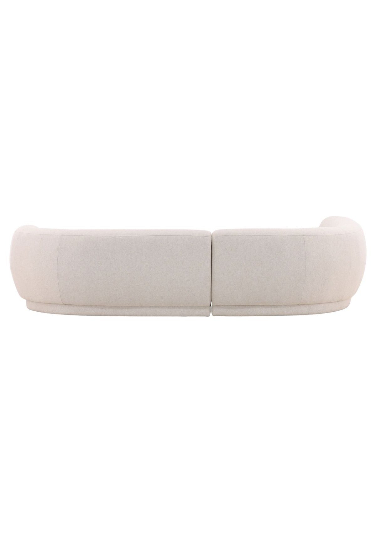 Lake Chaise Sectional - Cream / Left Facing Chaise