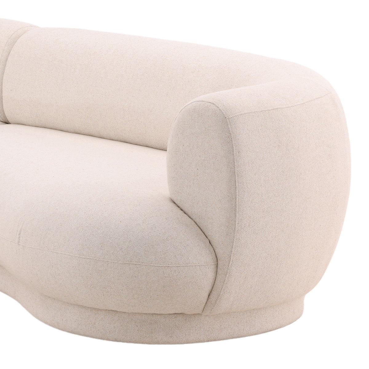 Lake Chaise Sectional - Cream / Left Facing Chaise