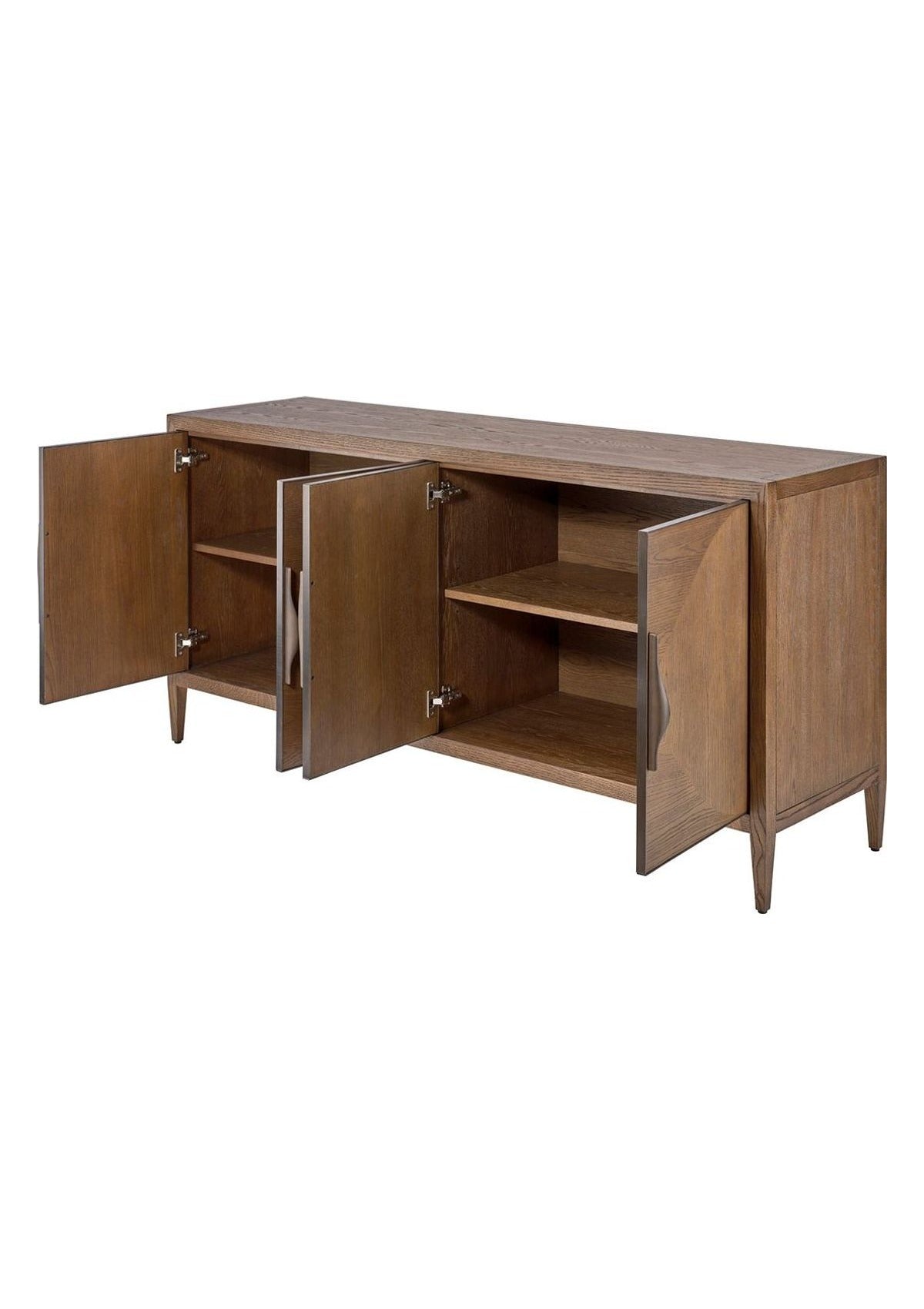 Landmark Four Door Credenza in Brown