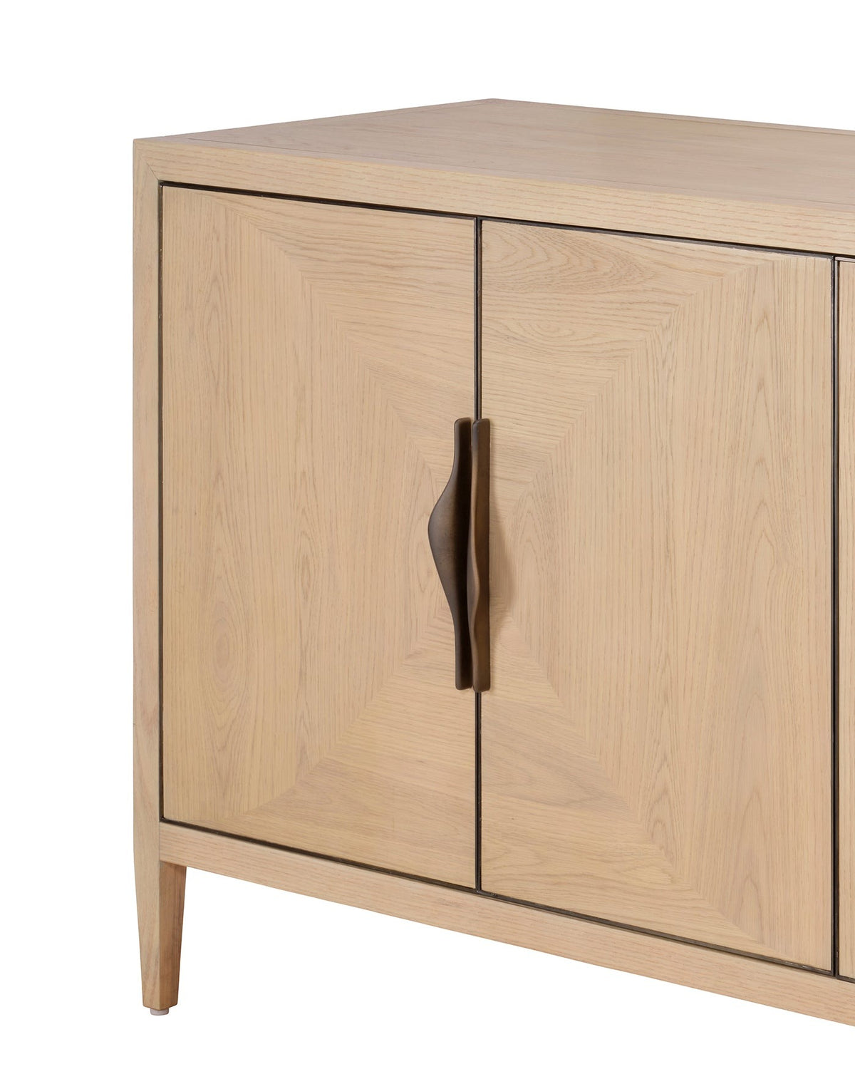 Landmark Four Door Credenza in Natural