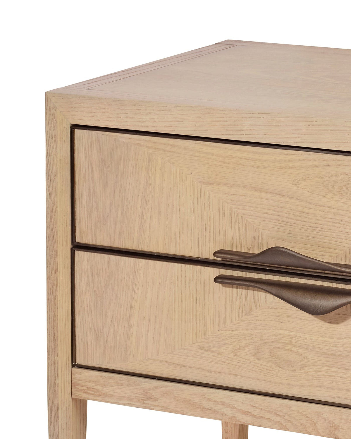 Landmark Two Drawer Nightstand in Natural
