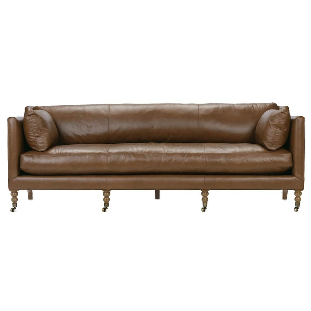 Madeline Leather Sofa