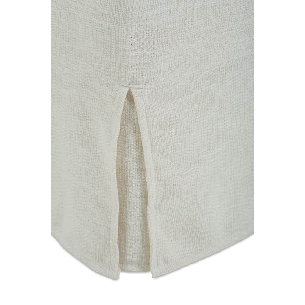 Madeline Slipcovered Ottoman