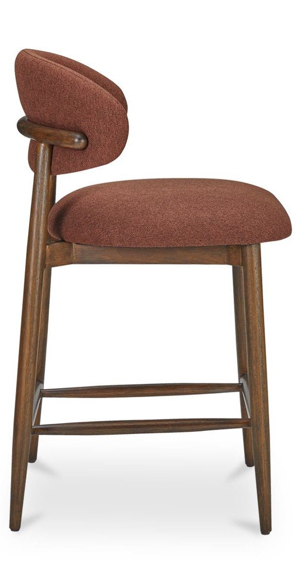Ellie Counter Stool - Rust