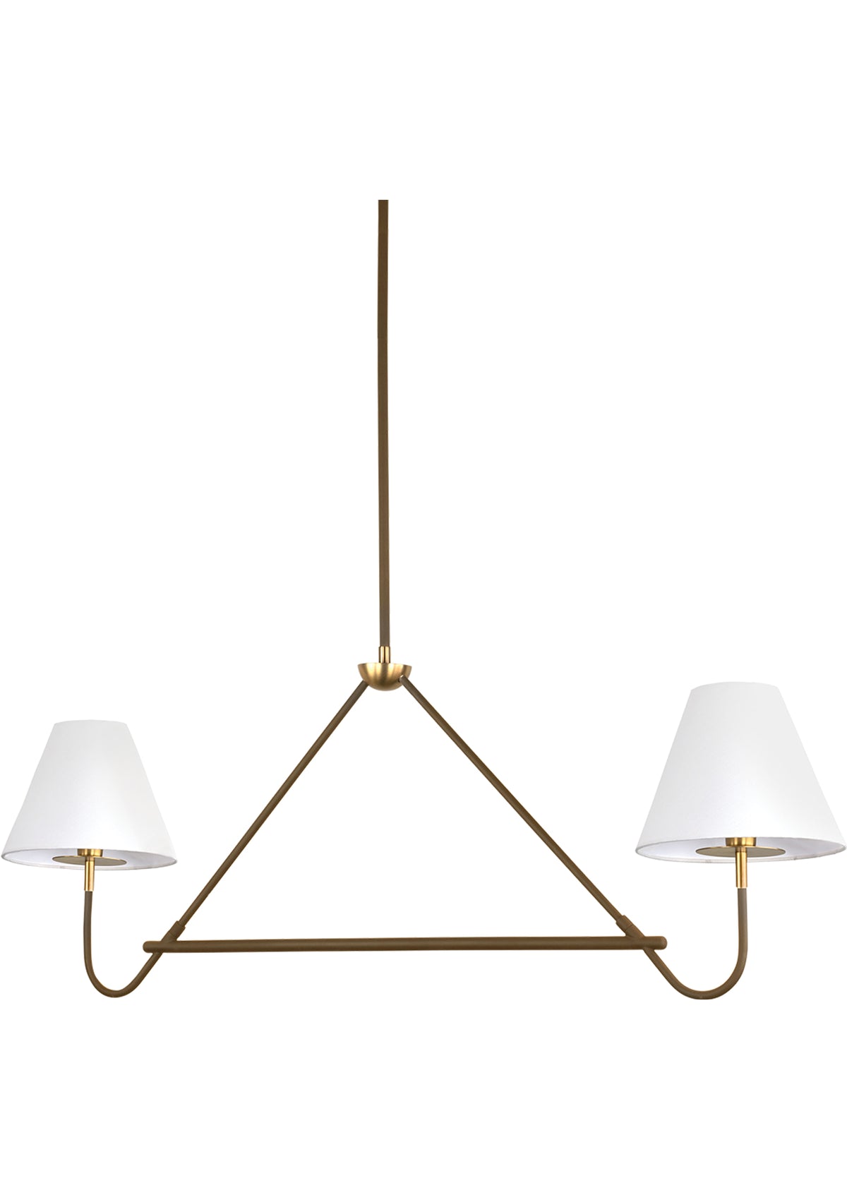 Polly Linear in Aged Brass / Bronze