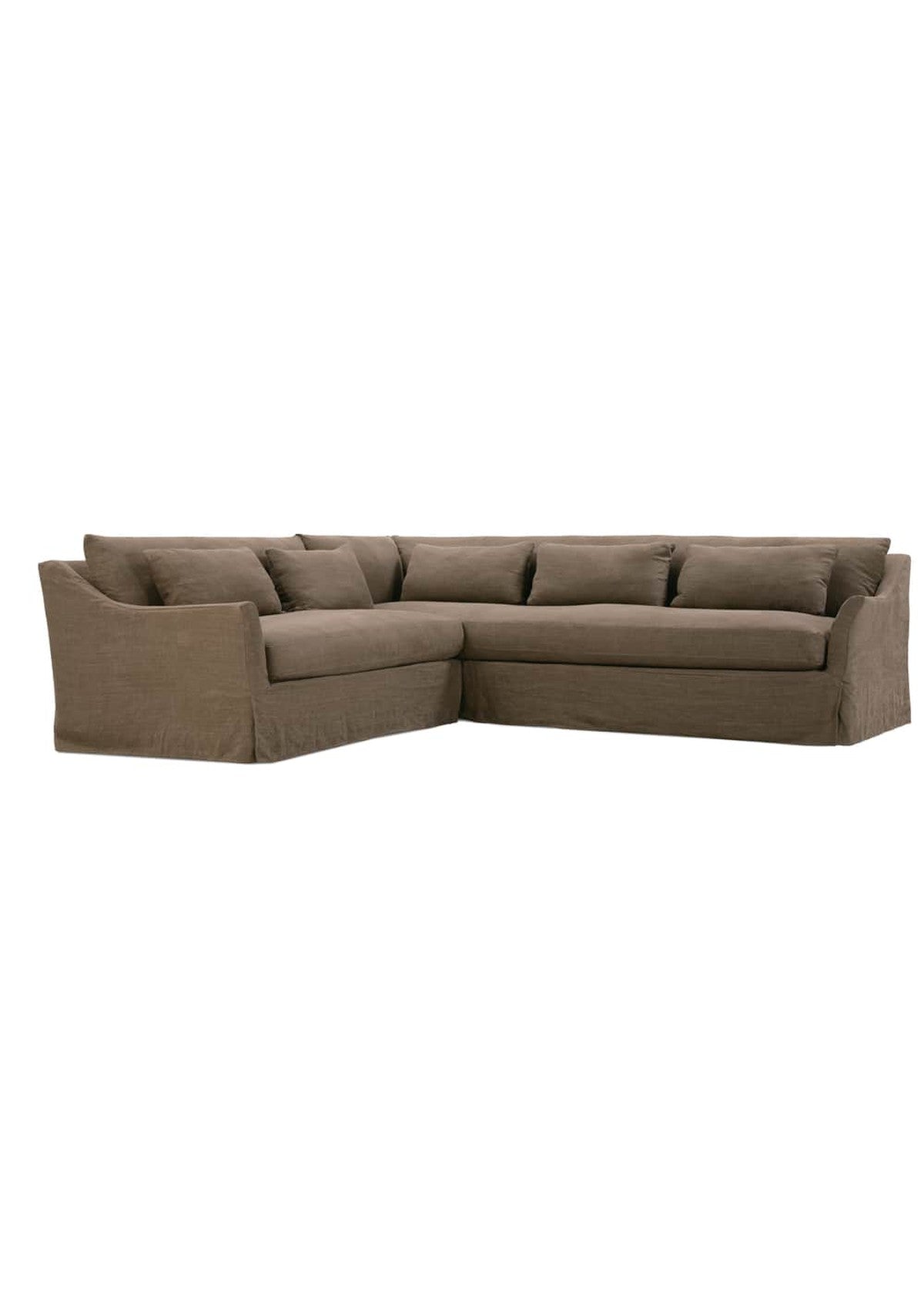 Moreau Slipcovered Deep Depth Sectional