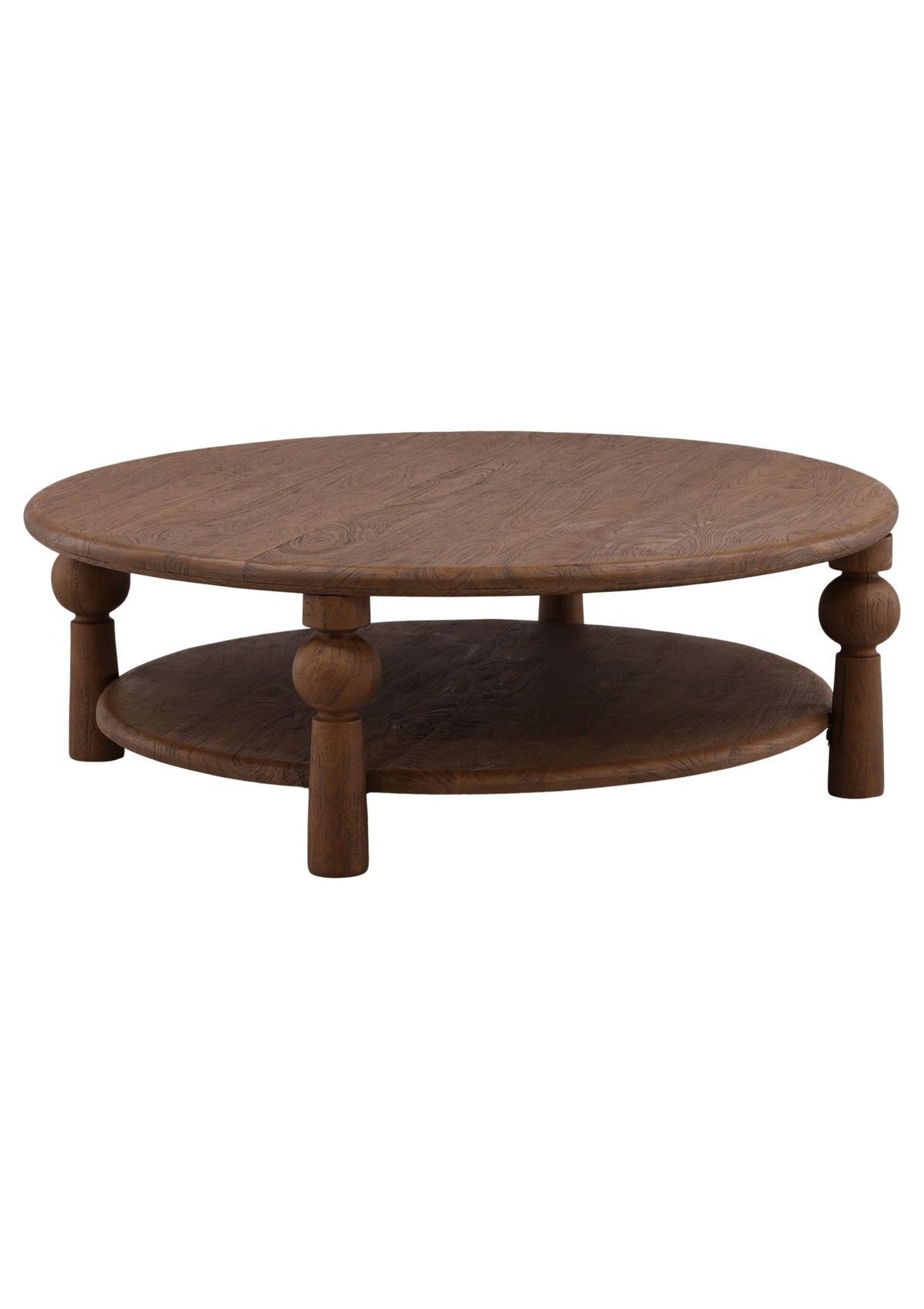 Nethan Coffee Table - Brown / 48" Square