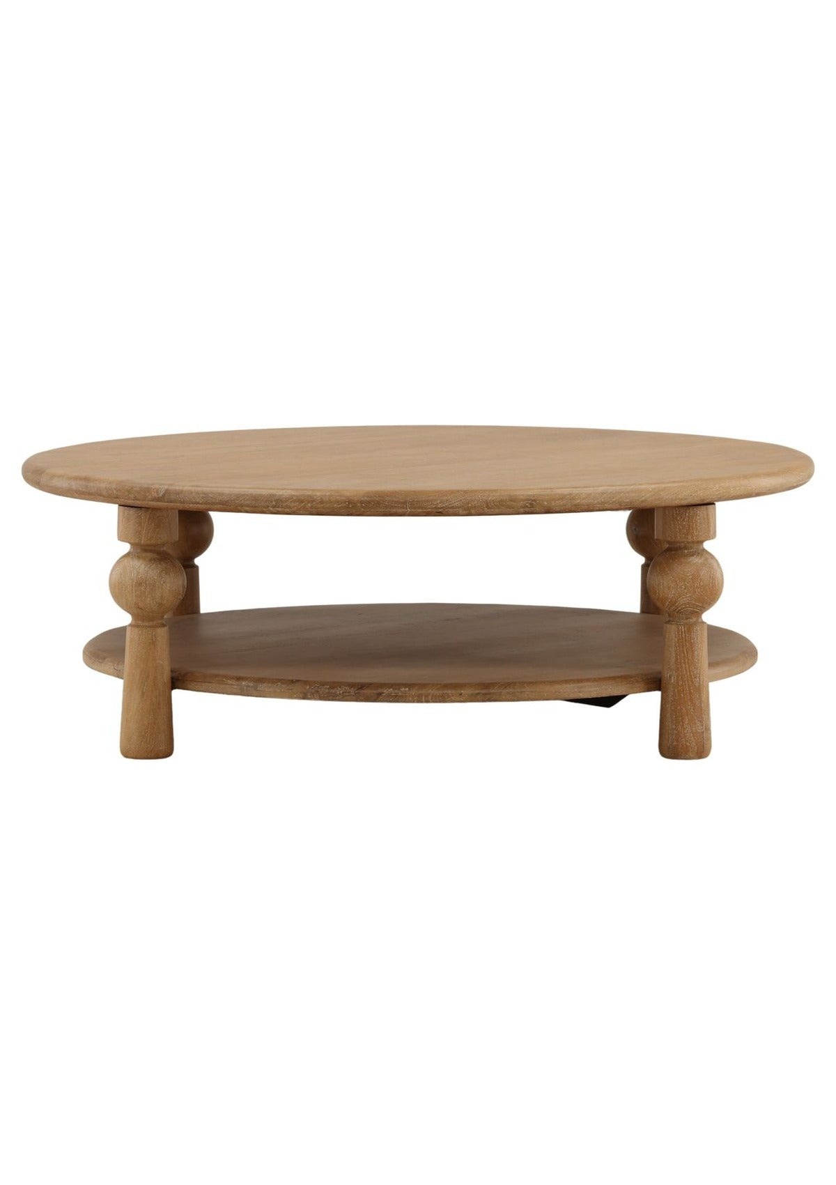 Nethan Coffee Table - Light Natural / 48" Square