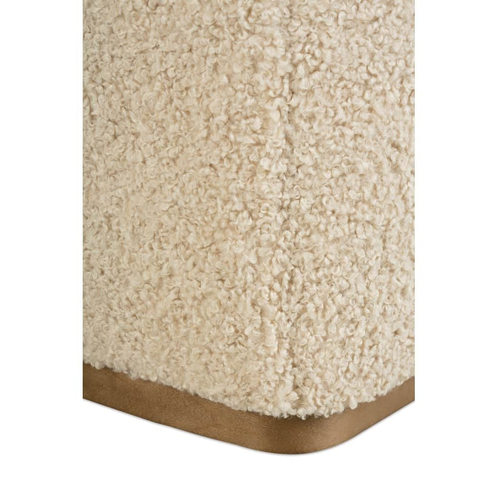 Neutral Boucle Bernie Swivel Chair
