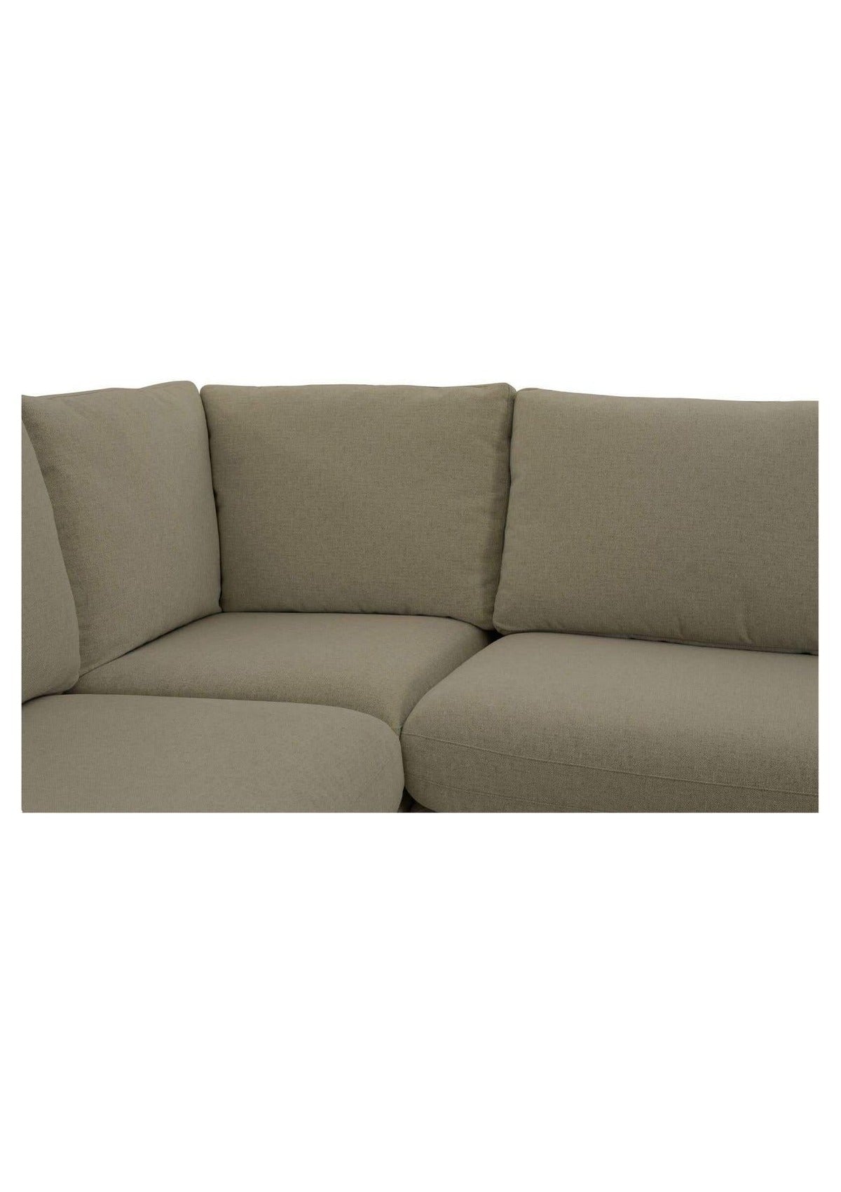 Fable Slipcover Dining Banquette U-Shape 168" - Olive
