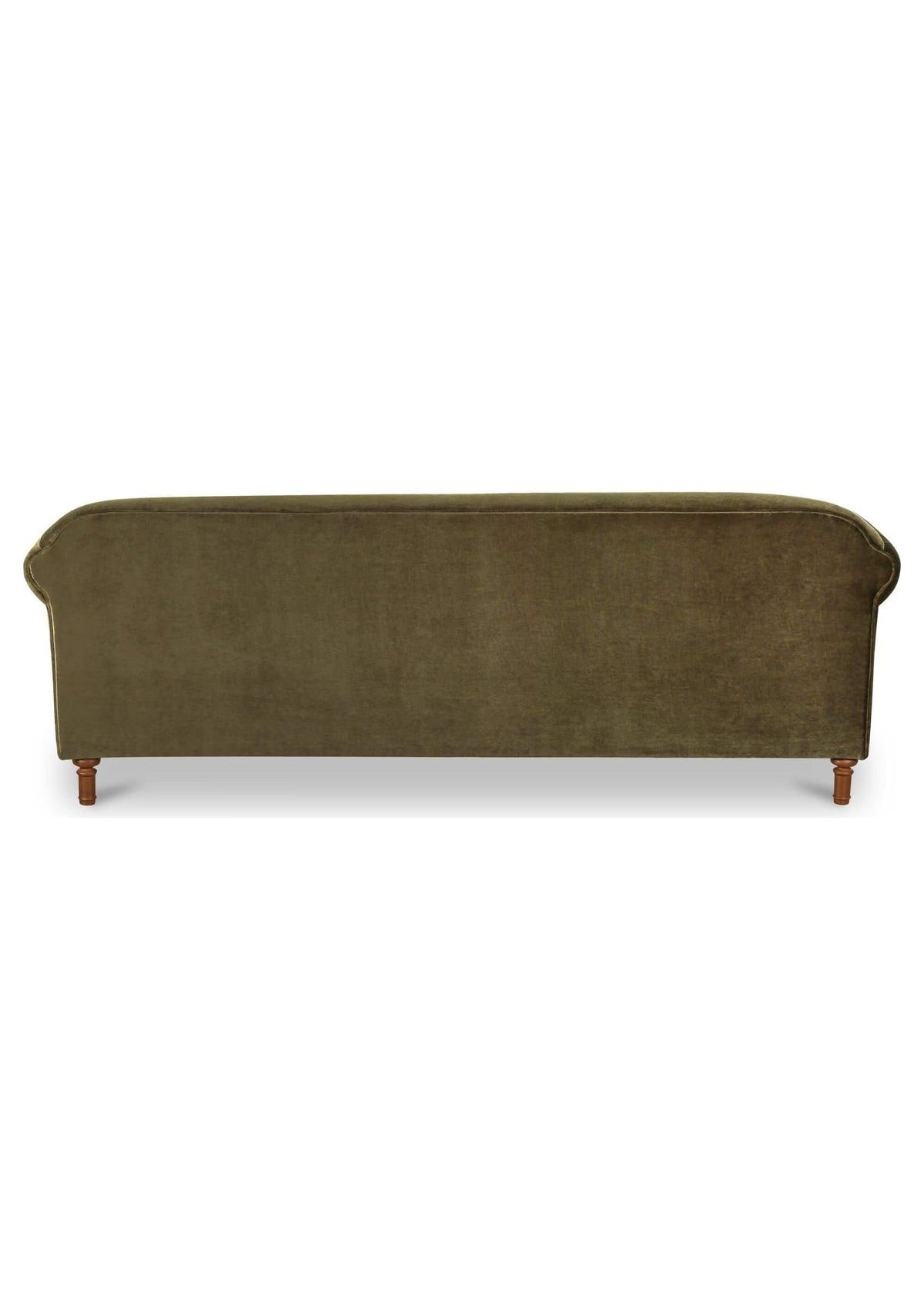 Harmony Sofa - Dark Green Faux Mohair