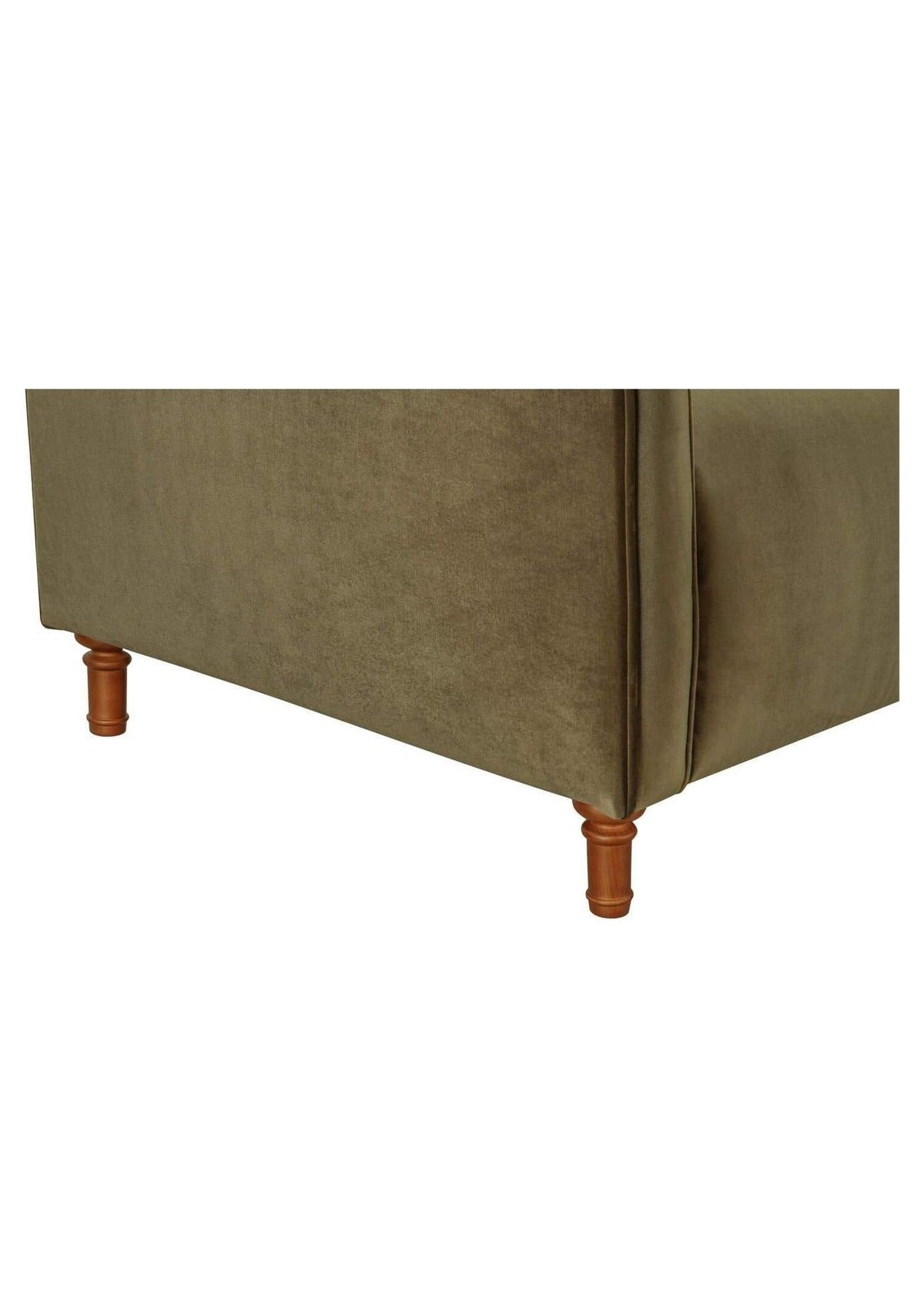 Harmony Sofa - Dark Green Faux Mohair