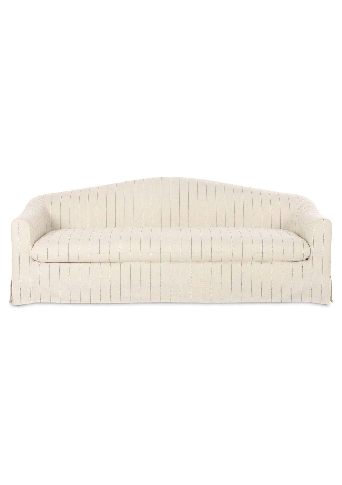 Odell Slipcover Sofa - Olive Stripe