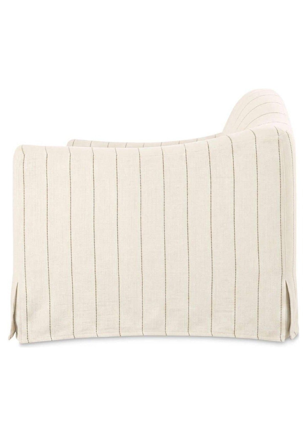 Odell Slipcover Sofa - Olive Stripe