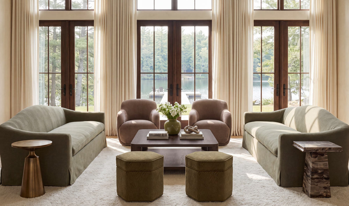 Odell Slipcover Sofa - Olive