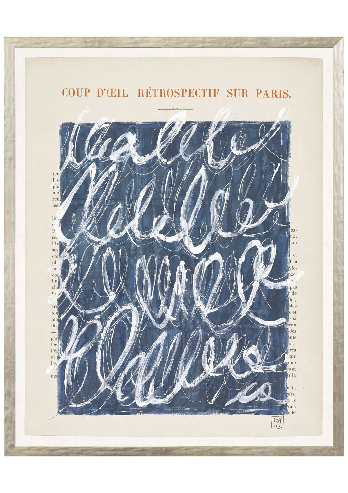Parisienne Page III – Small / Colour