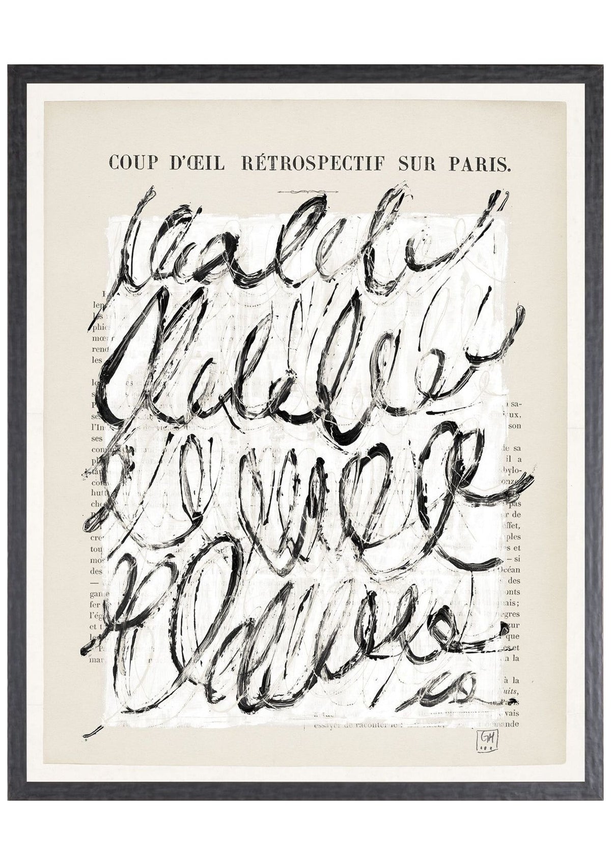 Parisienne Page III – Small / Neutral