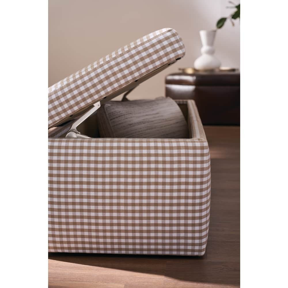 Remy 62" x 20" Rectangle Storage Ottoman