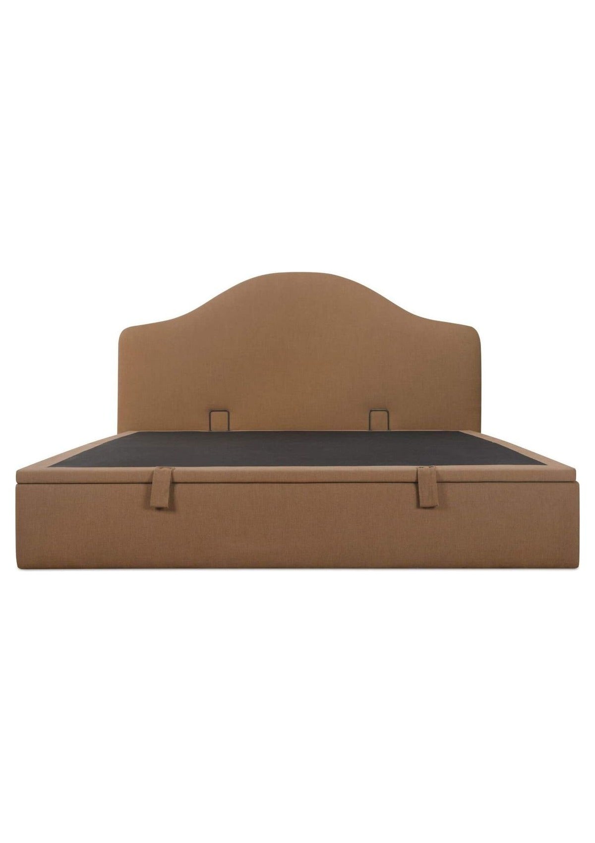 Noelle King Storage Bed - Light Brown