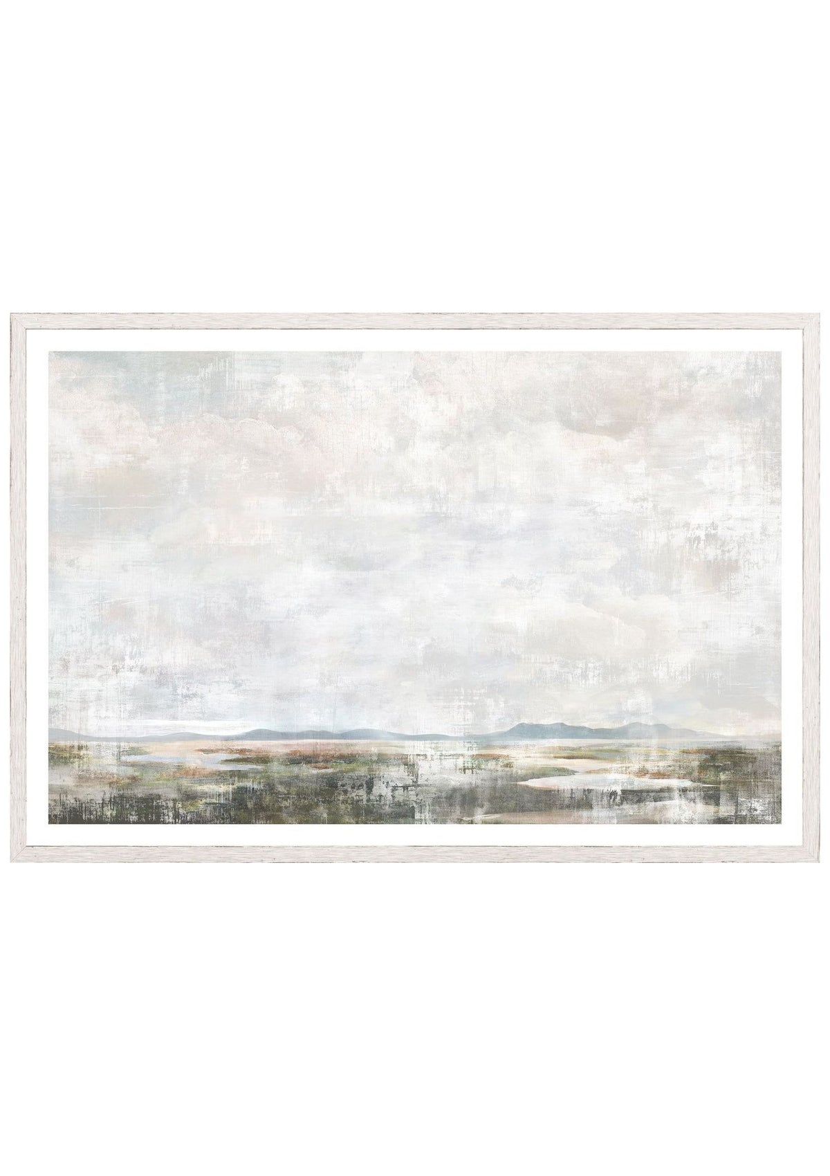 Salt Marsh I – Glass Framed
