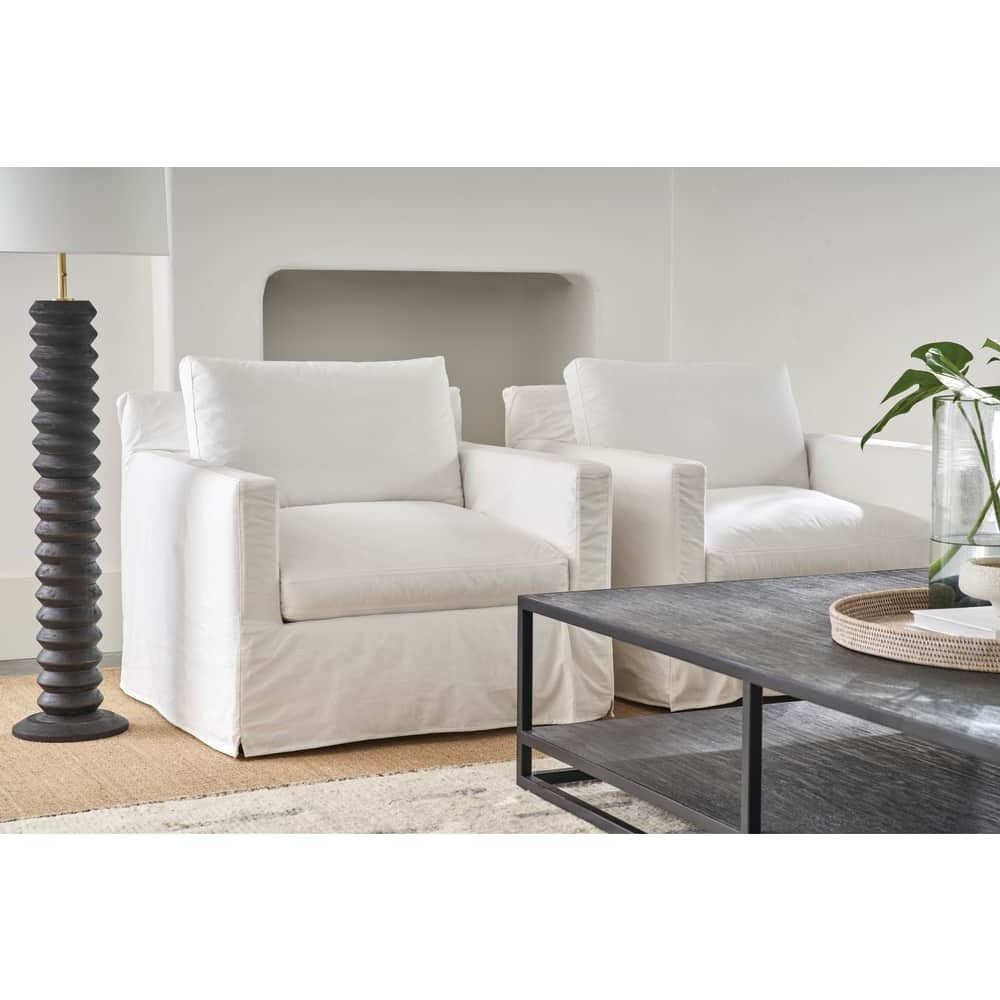 Sylvie Slipcovered Chair