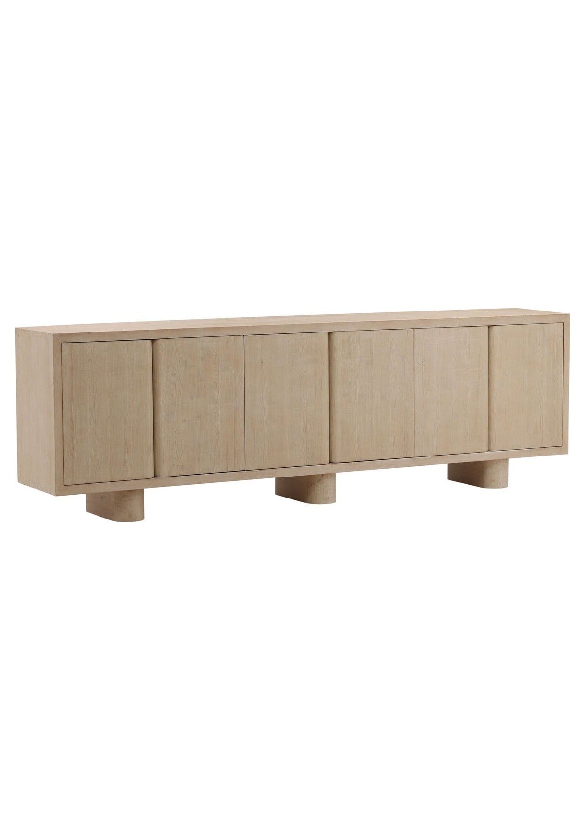 Thalia Sideboard - Light Natural / 6 Door