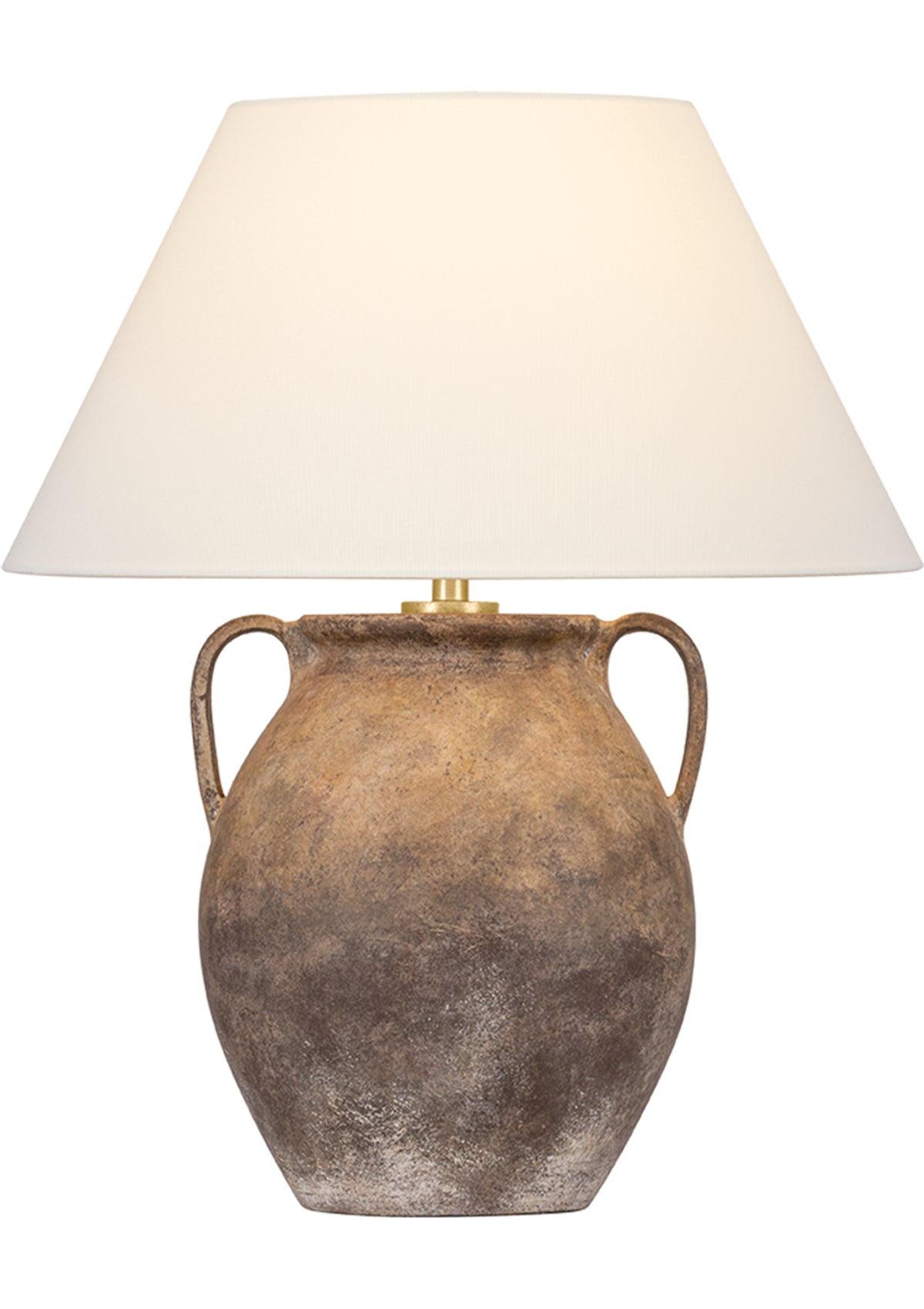 Acton Table Lamp in Vintage Gold Leaf / CKA