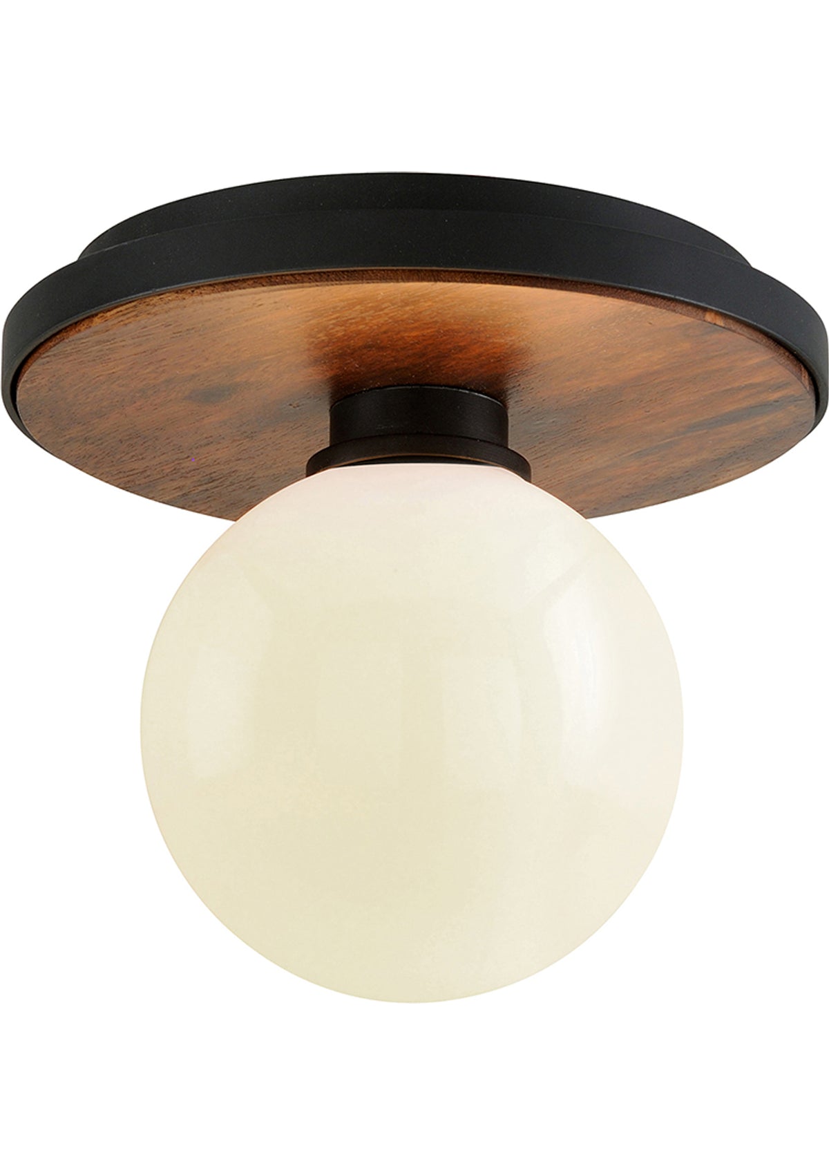Cadet Flush Mount in Soft Black