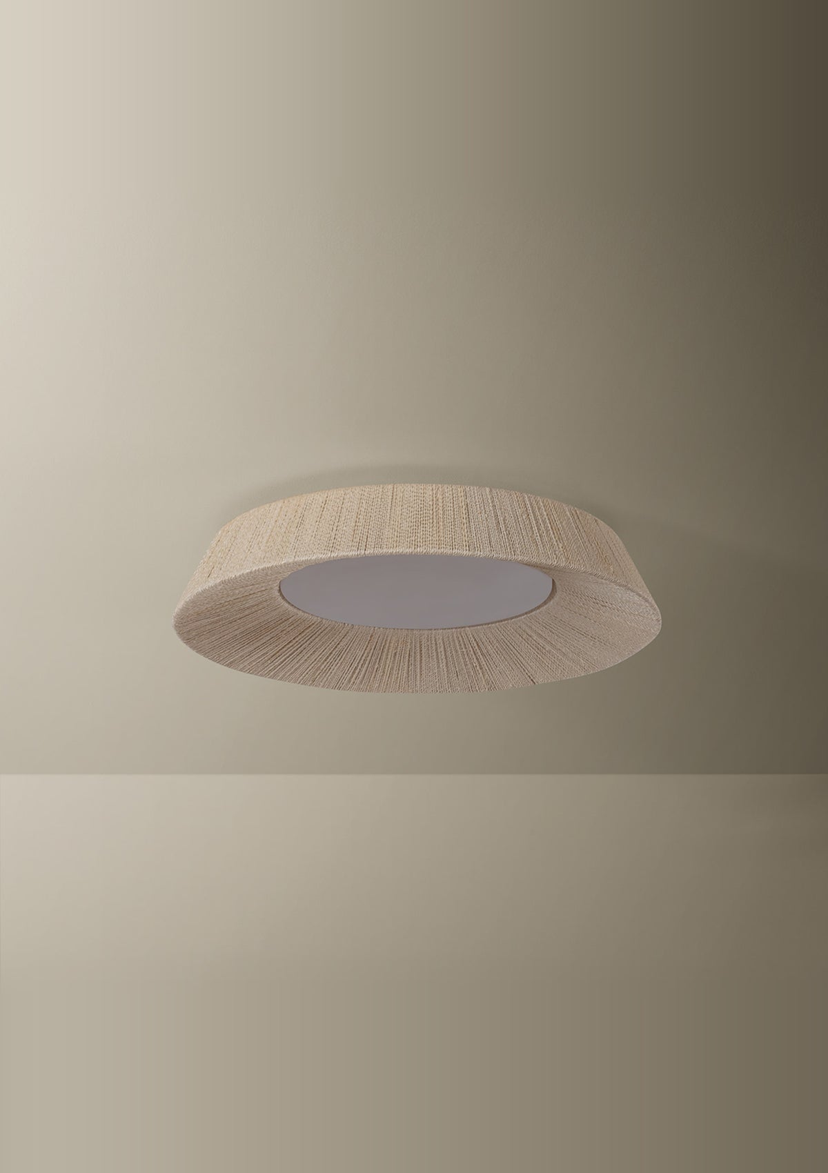 Kenton Flush Mount – 24" W in Vintage Gold Leaf