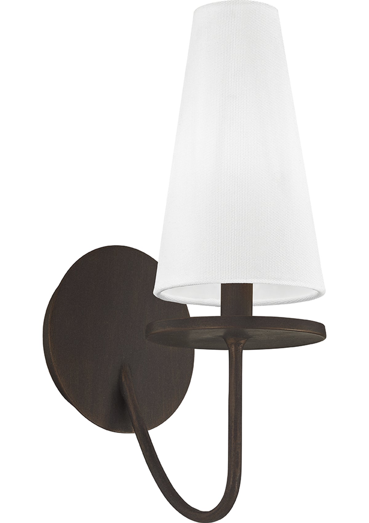 Marcel Wall Sconce – 5.5" W x 14.25" H in Textured Bronze