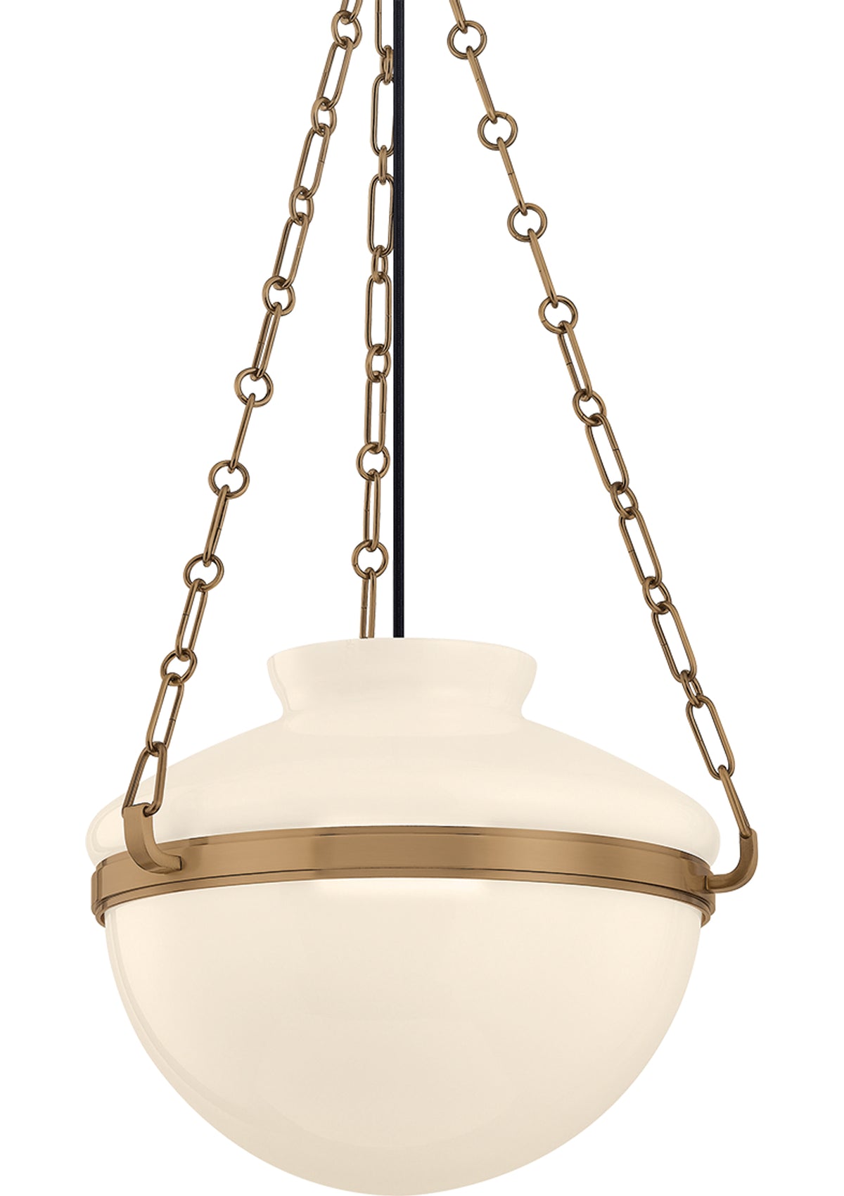 Paradigm Pendant – 16.25" W in Bronze