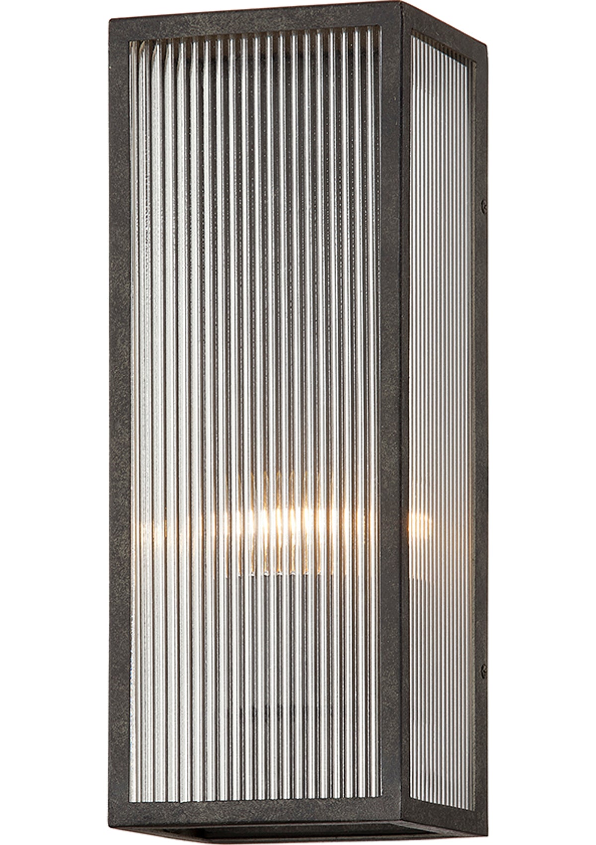 Tisoni Exterior Wall Sconce – 5" W in French Iron