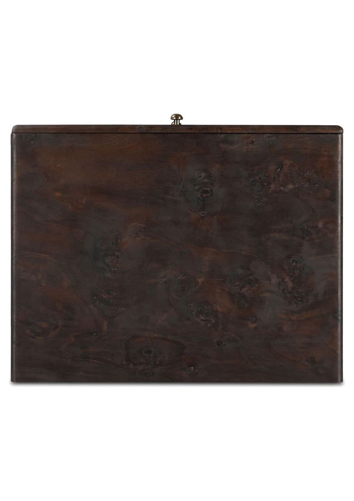 York Nightstand - Dark Brown Burl