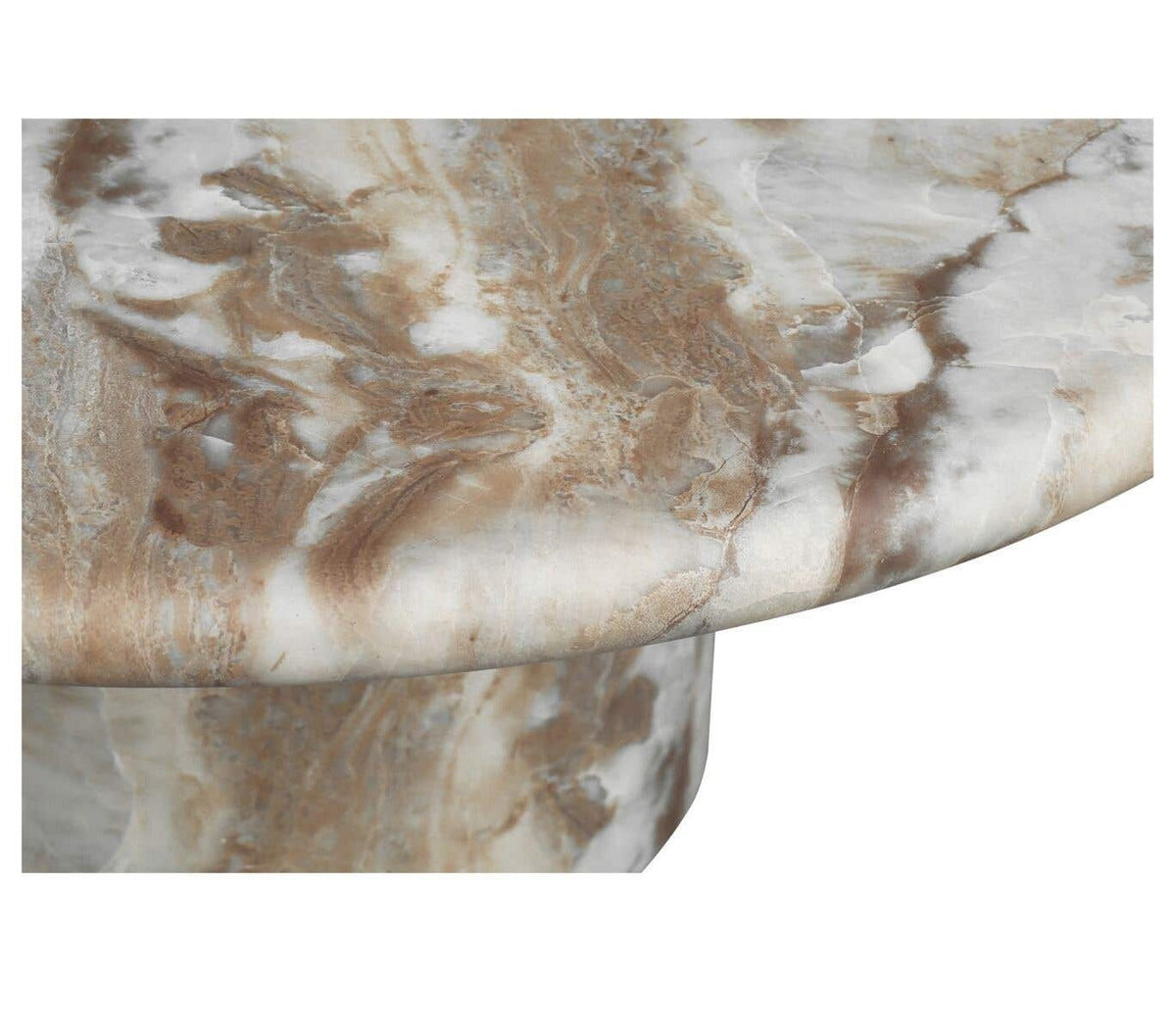 Frida Outdoor Coffee Table - Brown