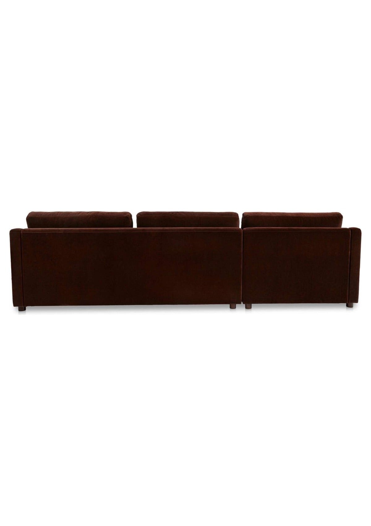 Imogen Sectional Left - Bordeaux