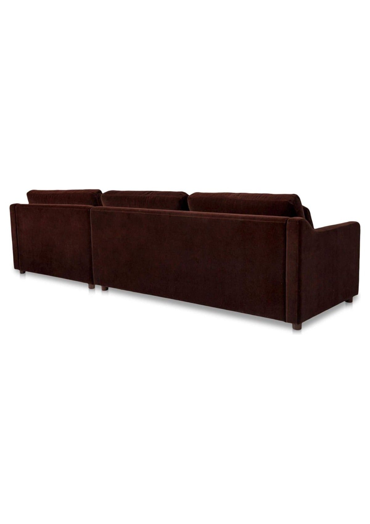 Imogen Sectional Left - Bordeaux
