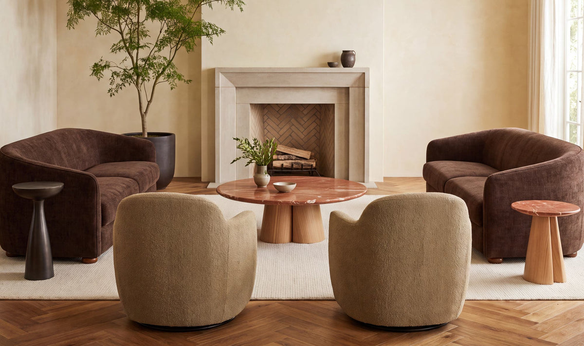 Aven Sofa - Dark Brown