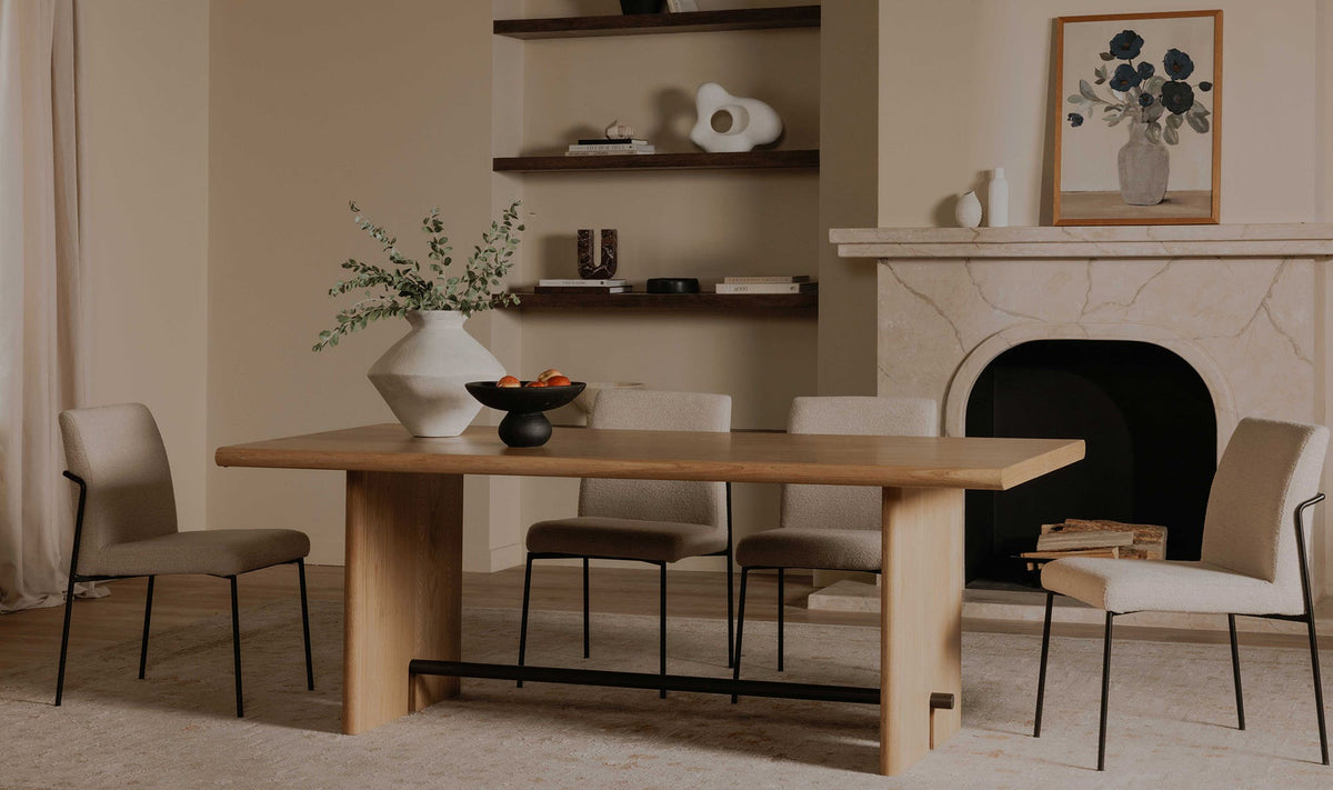Danny Dining Chair - Set of Two - Ivory