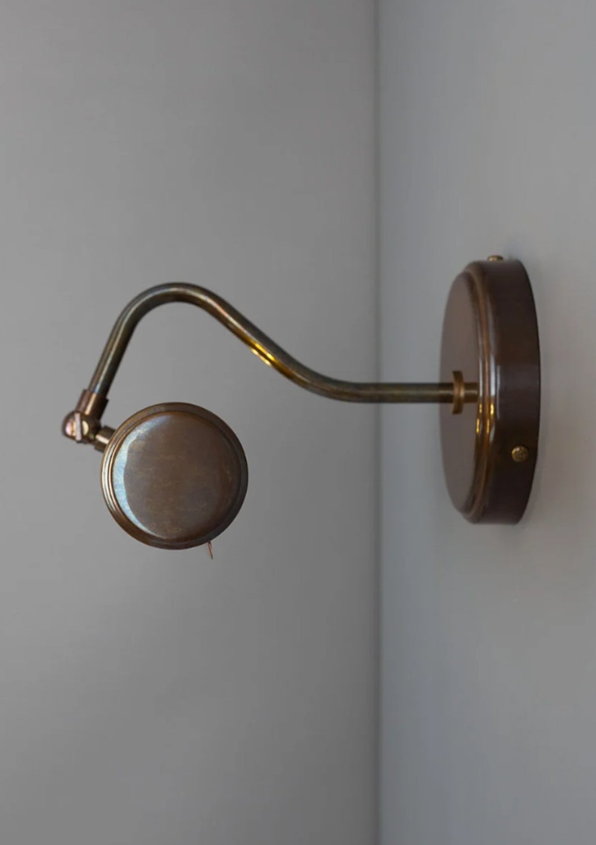 Belfast Vintage Brass Picture Light