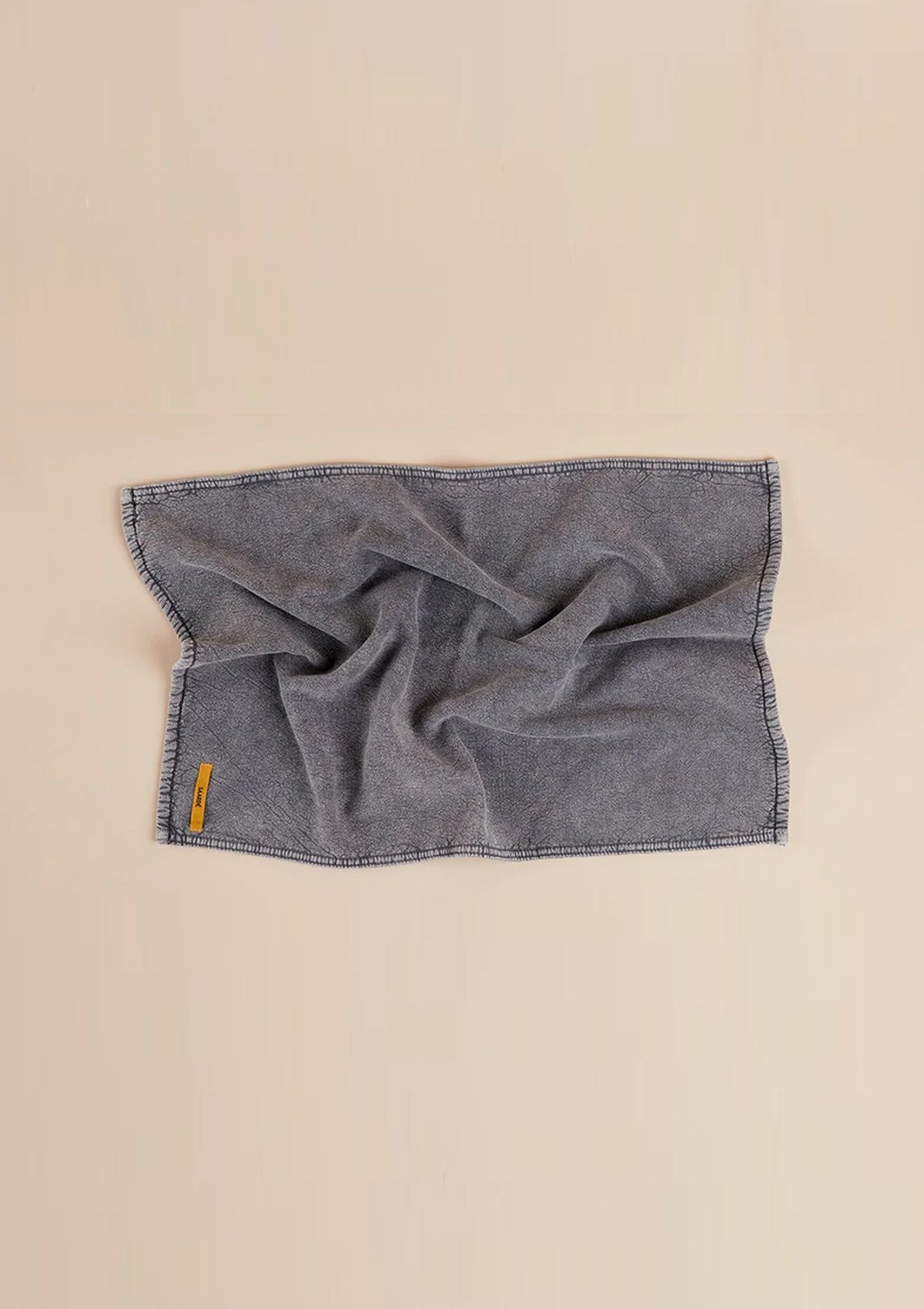 This Charcoal Vintage Was Tea Towel is extremely absorbent while remaining soft and is the perfect small tea towel for the kitchen.