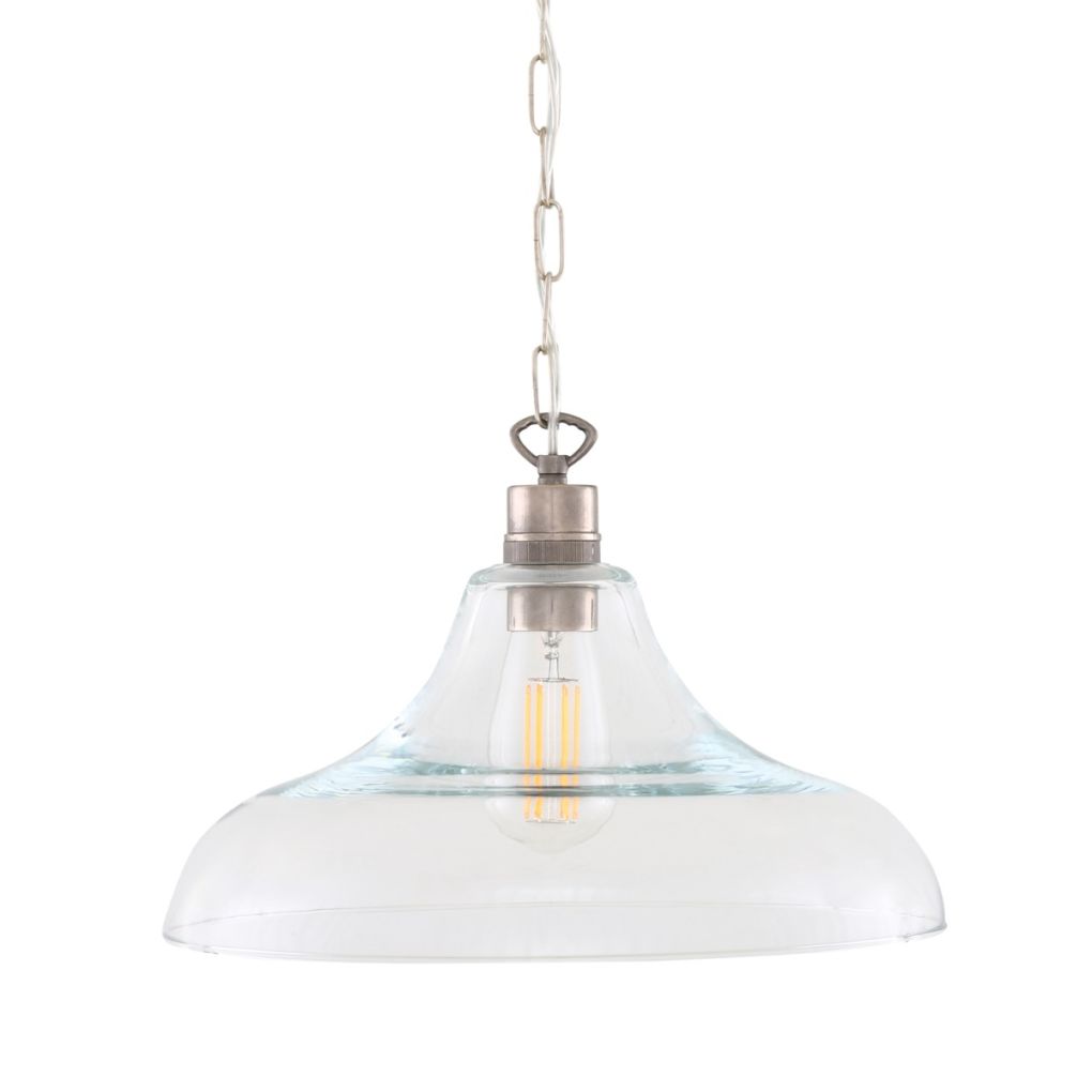 Clifton Railway Clear Glass Pendant Light