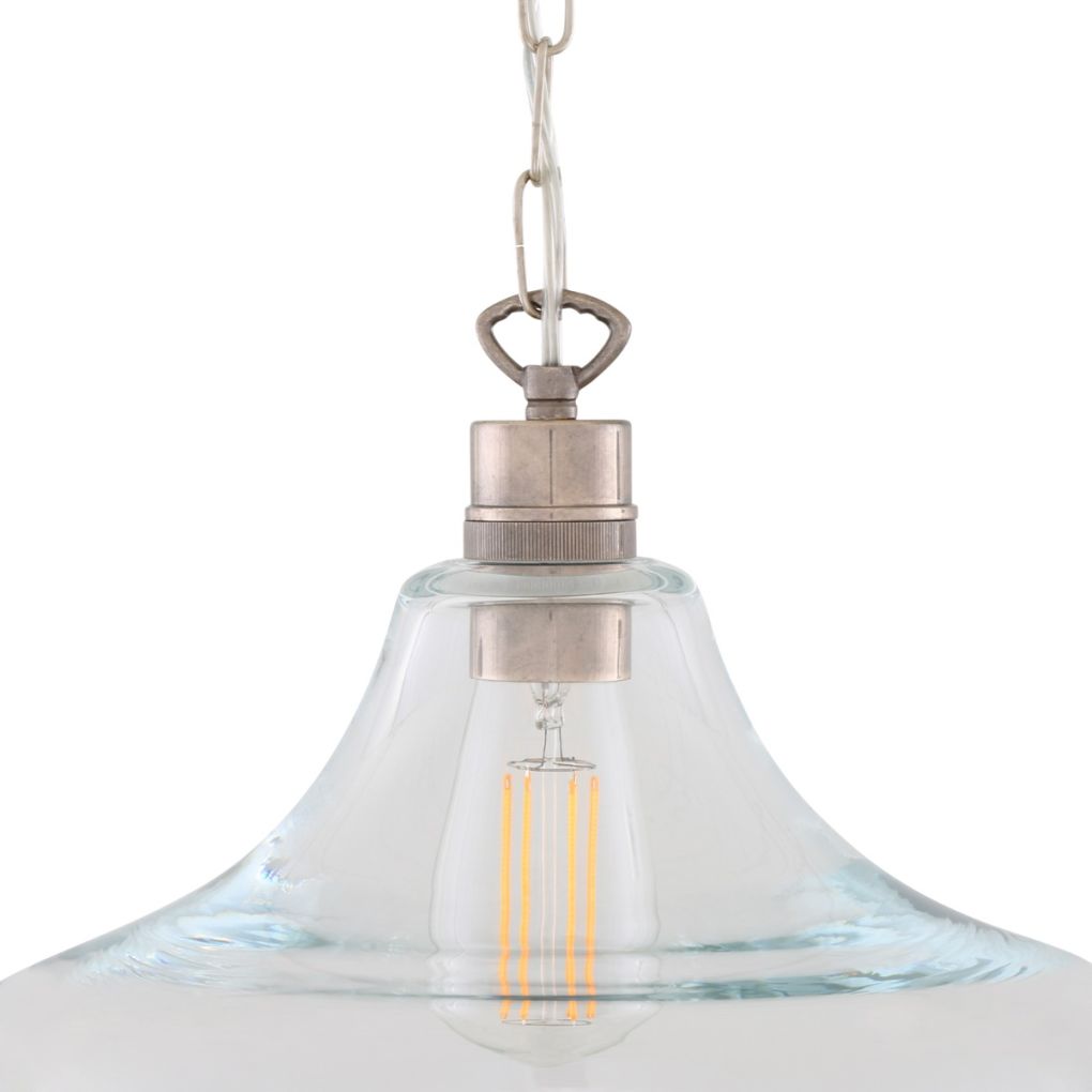 Clifton Railway Clear Glass Pendant Light