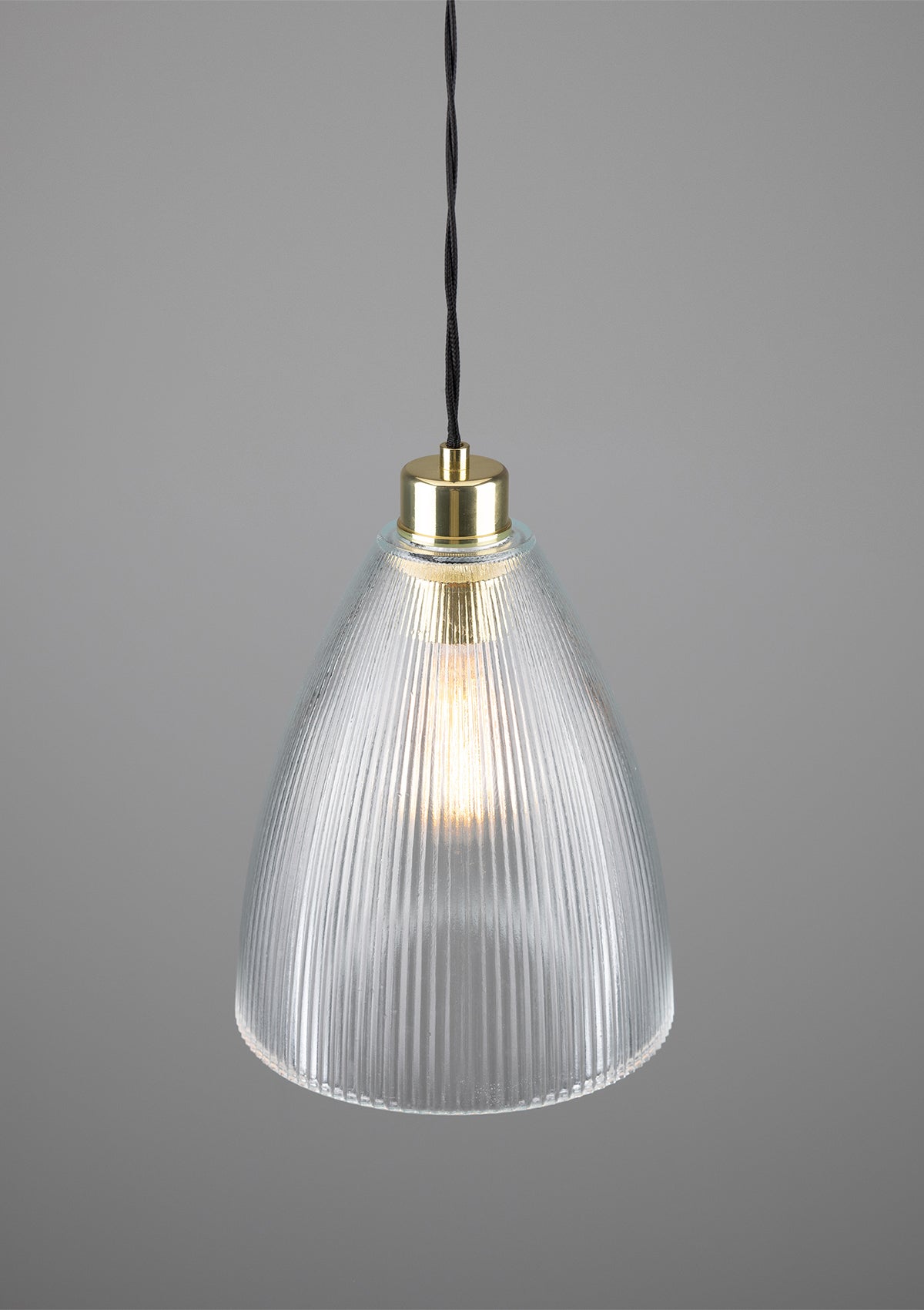 Corvera Prismatic Glass Pendant Light