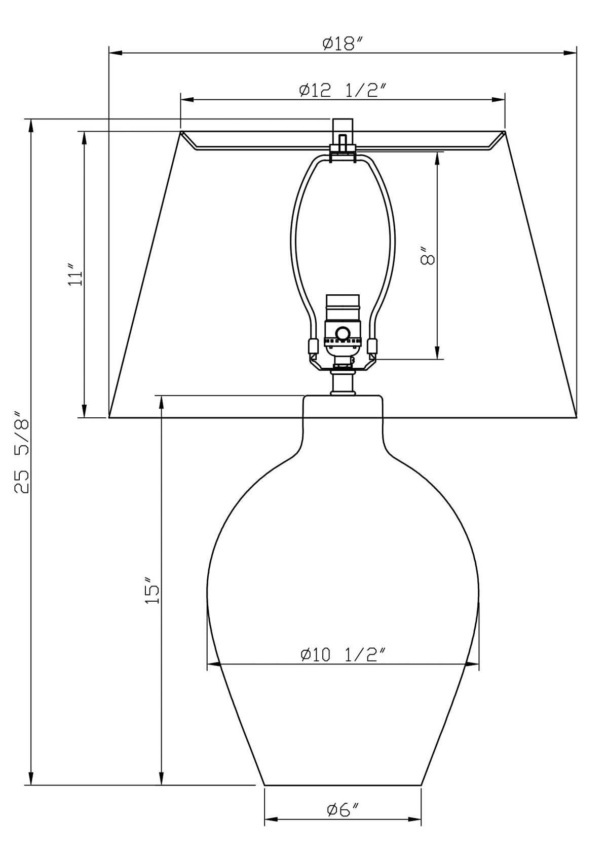 Cove Table Lamp