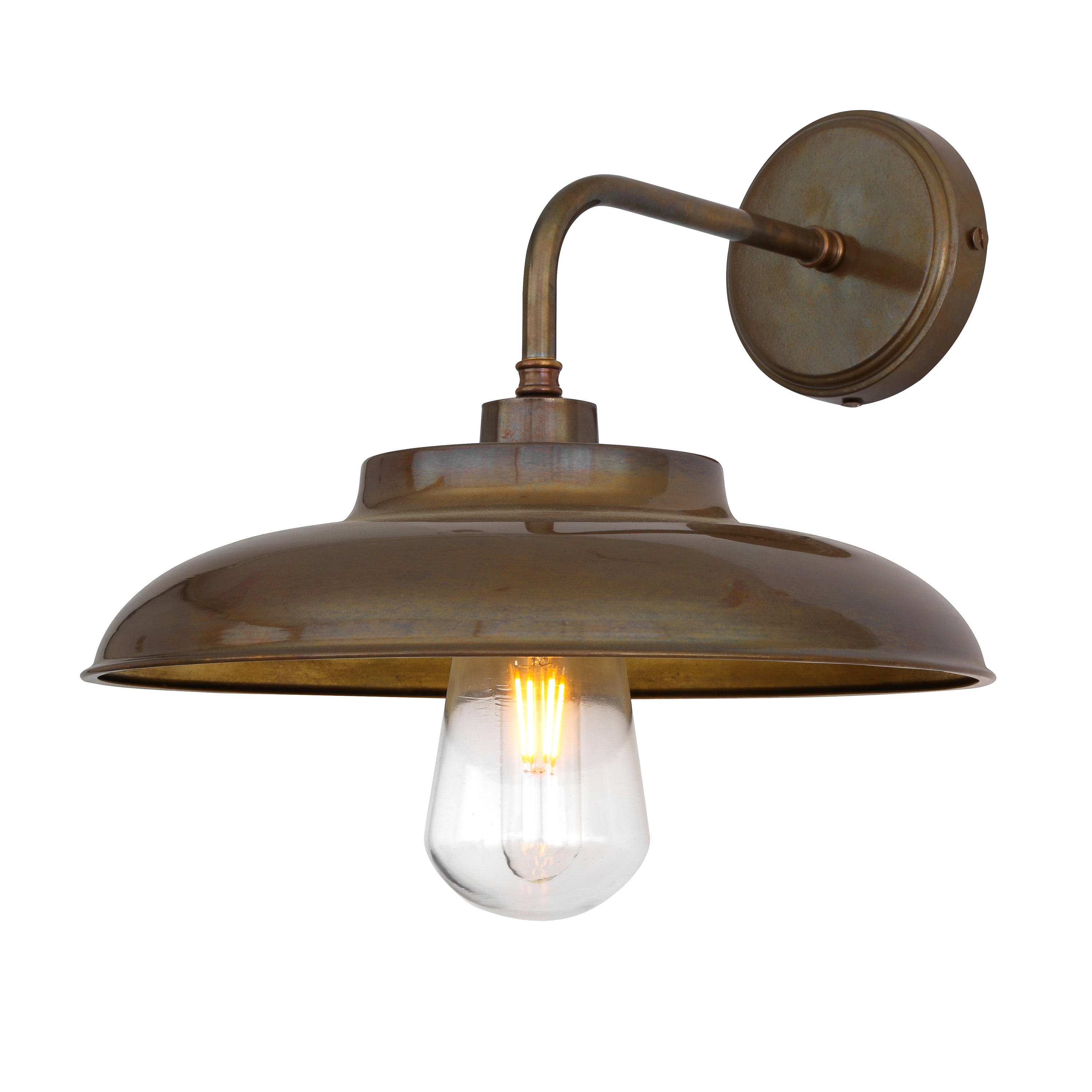 Darya Brass Outdoor Wall Sconce
