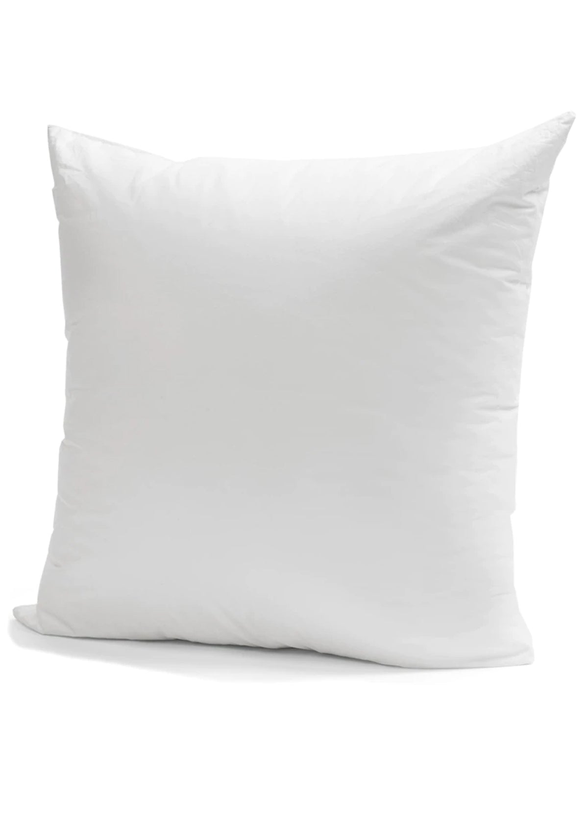 This cushion insert is made from 80% feather and 20% white down.