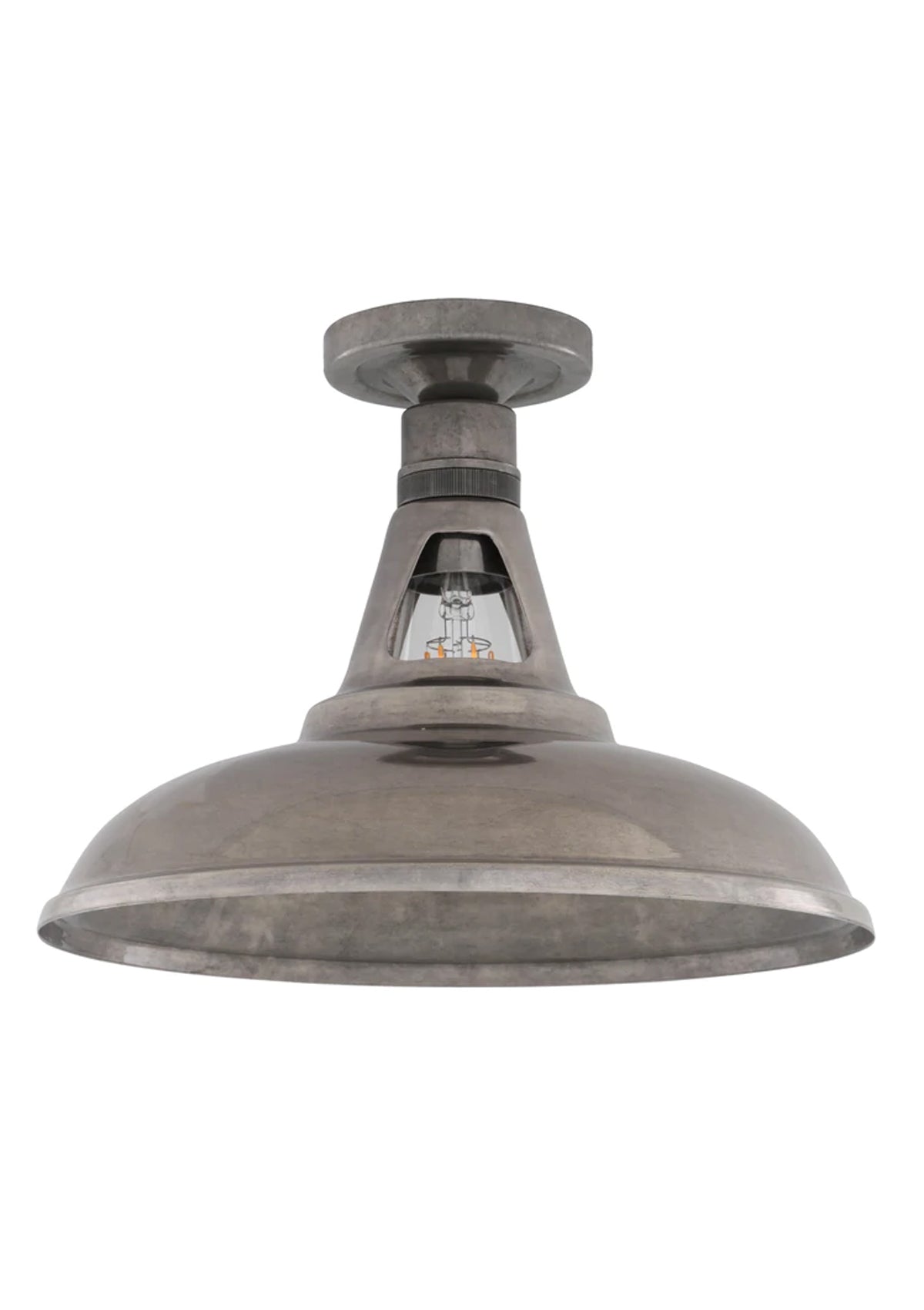 Geneva Industrial Flush Ceiling Light
