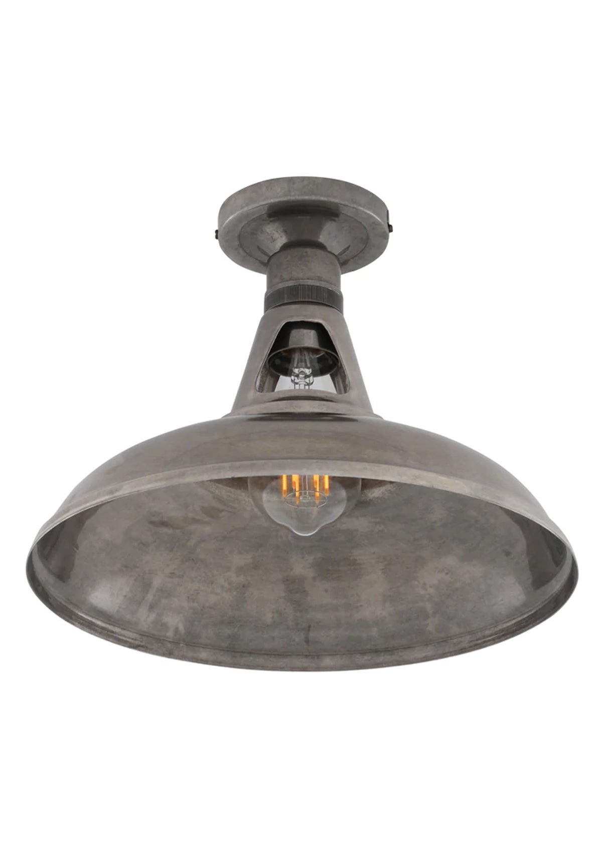 Geneva Industrial Flush Ceiling Light